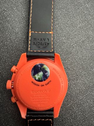 Omega x Swatch MoonSwatch Lava