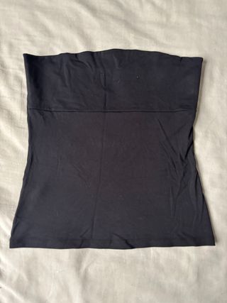 Top Negro sin tirantes