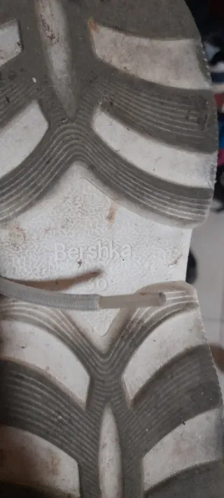 Zapatos plataforma Bershka blancos