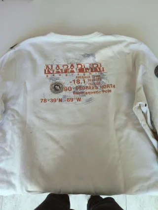 Jersey Napapijri Blanco