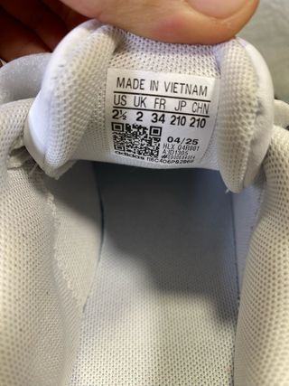 Tênis Adidas Advantage Infantil Velcro Branco Rosa