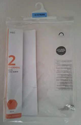 Camisetas térmicas, 15-16 años