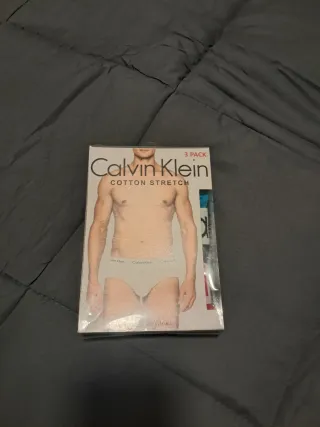 Calvin Klein Bragas Talla M (Pack 3)