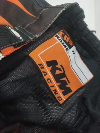 Pantalón Motocross KTM Racing Naranja