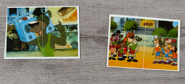 2 Cromos Basket Fever Panrico