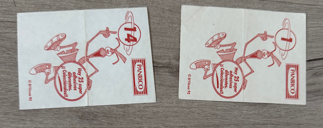 2 Cromos Basket Fever Panrico