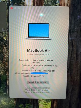 MacBook Air 2020 Gris Espacial