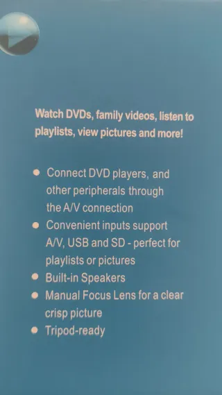 Proyector LED Excelvan