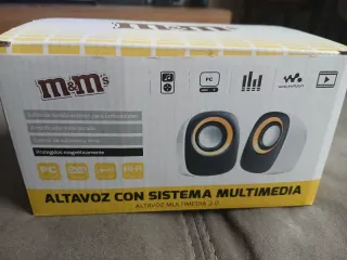 Altavoces M&M's