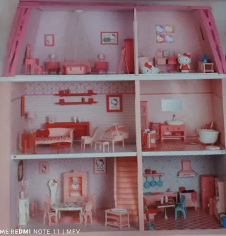 Casa de muñecas Hello Kitty
