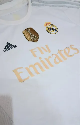 Camiseta Real Madrid Adidas Blanca