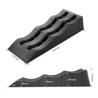 Niveladoras Autocaravana Juego 2 Piezas
