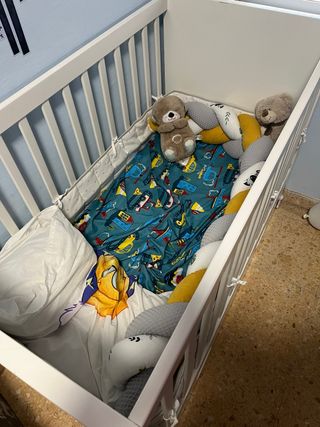 Cuna 120x60 cm como nueva