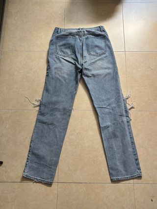 Jeans vaqueros rotos azules