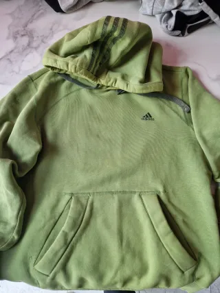 Sudadera Adidas Verde Talla M