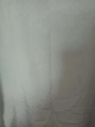 Camisa verde con volantes y bordado