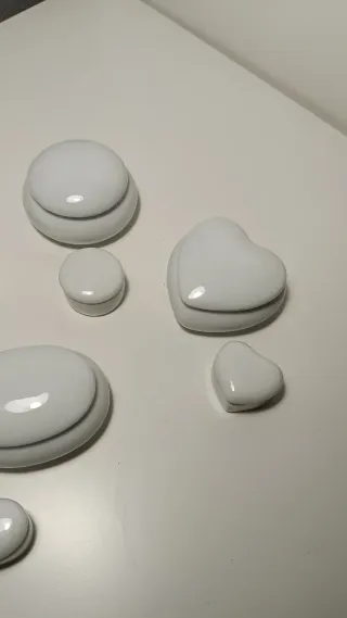 Lote 8 cajitas joyero porcelana