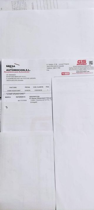 Turbo Ford Focus Peugeot 206 207