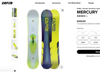 Capita Mercury Snowboard