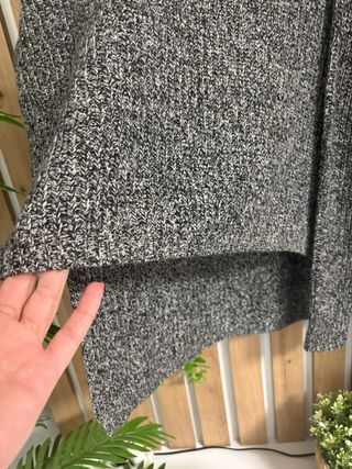 Jersey asimétrico gris T-S