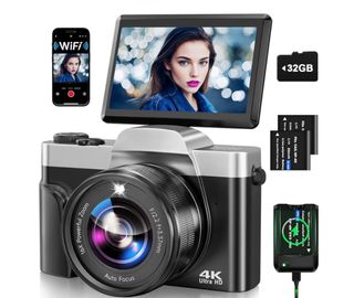 Cámara Digital 4K WiFi 64MP Zoom 16x