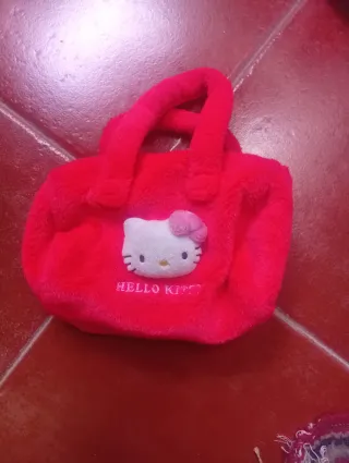 Bolso Hello Kitty rojo niña