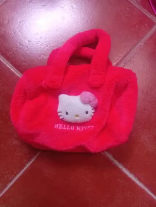 Bolso Hello Kitty rojo niña