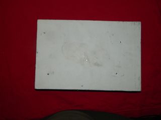 Placa antigua cobre escena religiosa