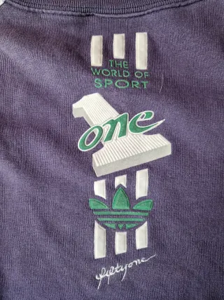 Sudadera Adidas Vintage Morada