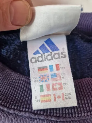 Sudadera Adidas Vintage Morada