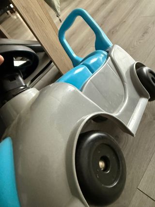 Correpasillos infantil azul y gris