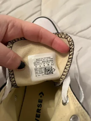 Zapatillas Converse All Star altas negras