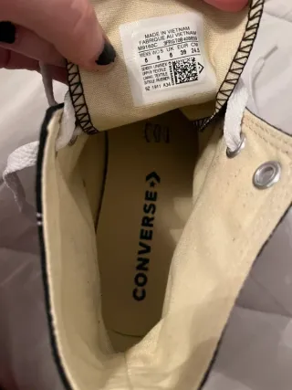 Zapatillas Converse All Star altas negras