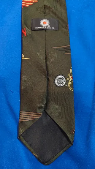 Corbata Seda Harley Davidson USA