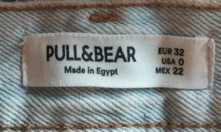 Pantalones vaqueros Pull&Bear rotos talla 32