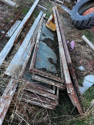 Chapas de encofrar metálicas