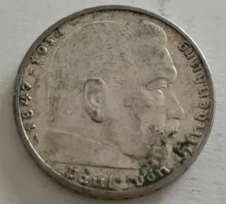 Serie completa 2 Marchi Nazisti Argento