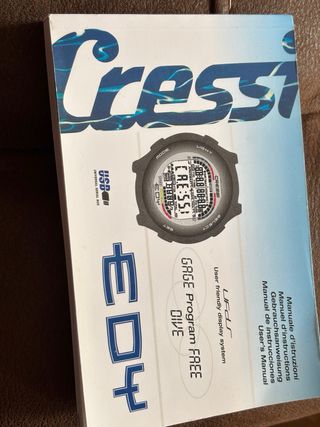 Ordenador de buceo Cressi . Modelo EDY