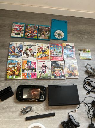 Pacchetto Wii U + 15 giochi + accessori