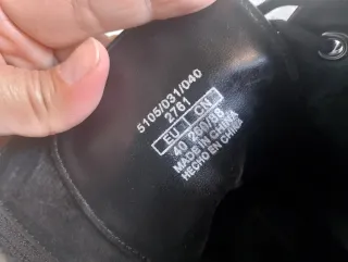 Botas altas negras con plataforma