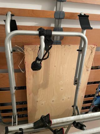 Portabicis Fiamma Carry Bike Doble Puerta. 2 bicis