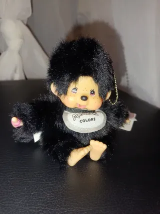Monchhichi Colors Nero Peluche
