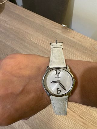 Reloj Festina Mujer Plata y Blanco