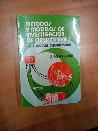 Métodos y modelos de investigación de operaciones.