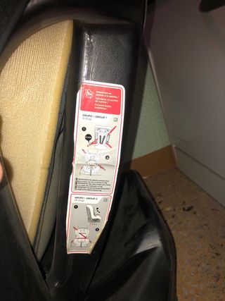 Silla coche reclinable