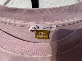 Camiseta Pepo Moreno Zara Morada