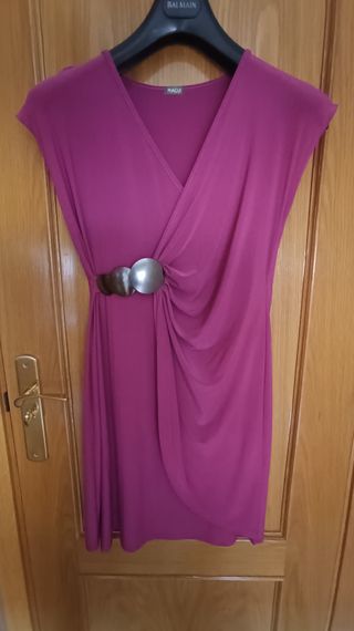 Vestido Fucsia Talla Única