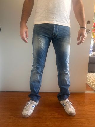 Tejano Diesel Hombre Azul