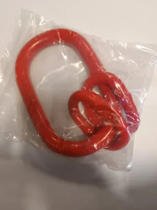 Argollas de elevación rojas de 20mm grua