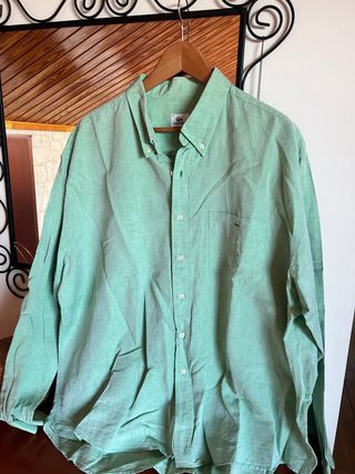 Camisa Lacoste Hombre talla grande